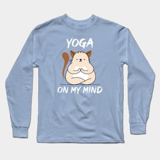 Yoga on My Mind Long Sleeve T-Shirt